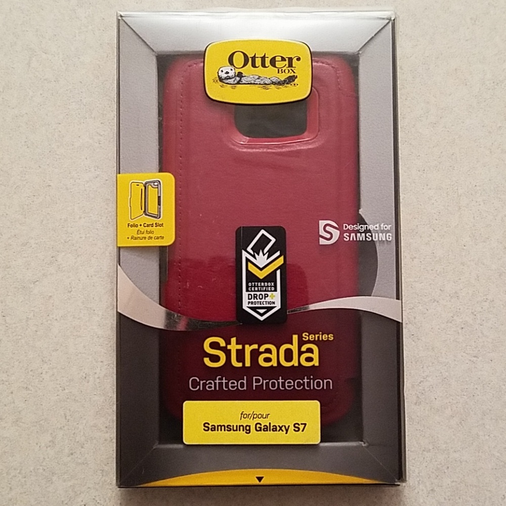 Otter Box Strada Case Red for Samsung Galaxy S7